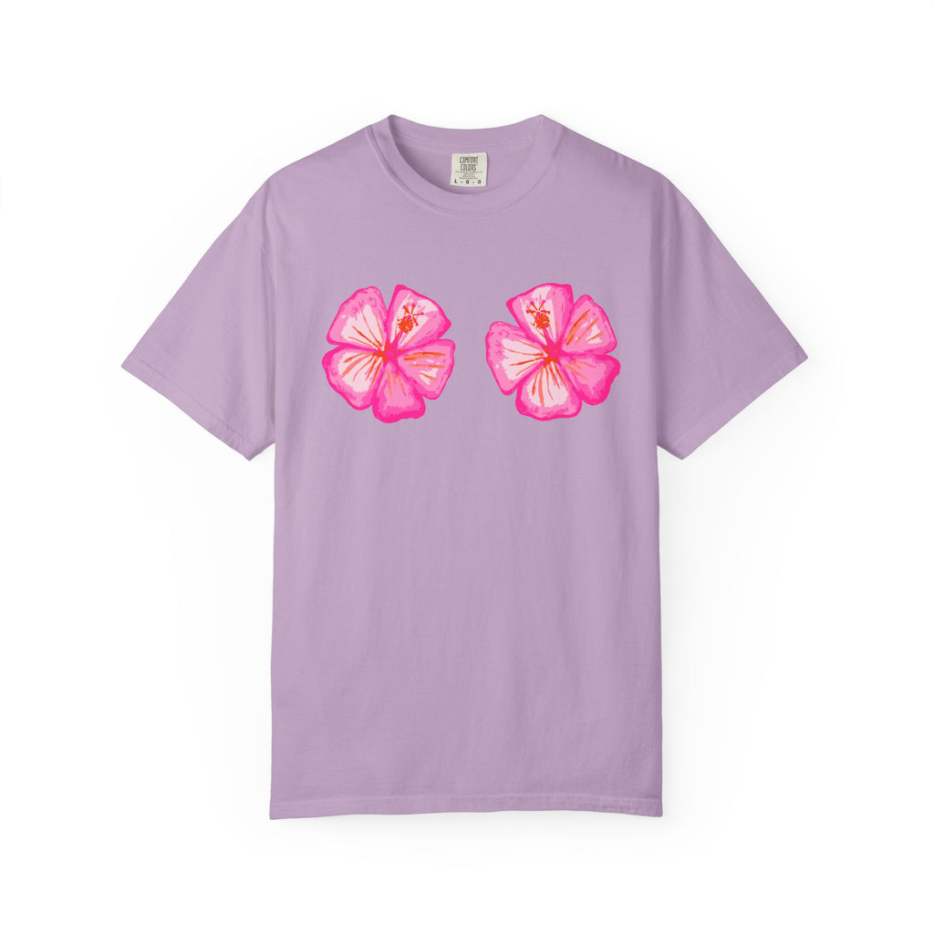 Aloha Hibiscus - Adult Tee - 100% Cotton