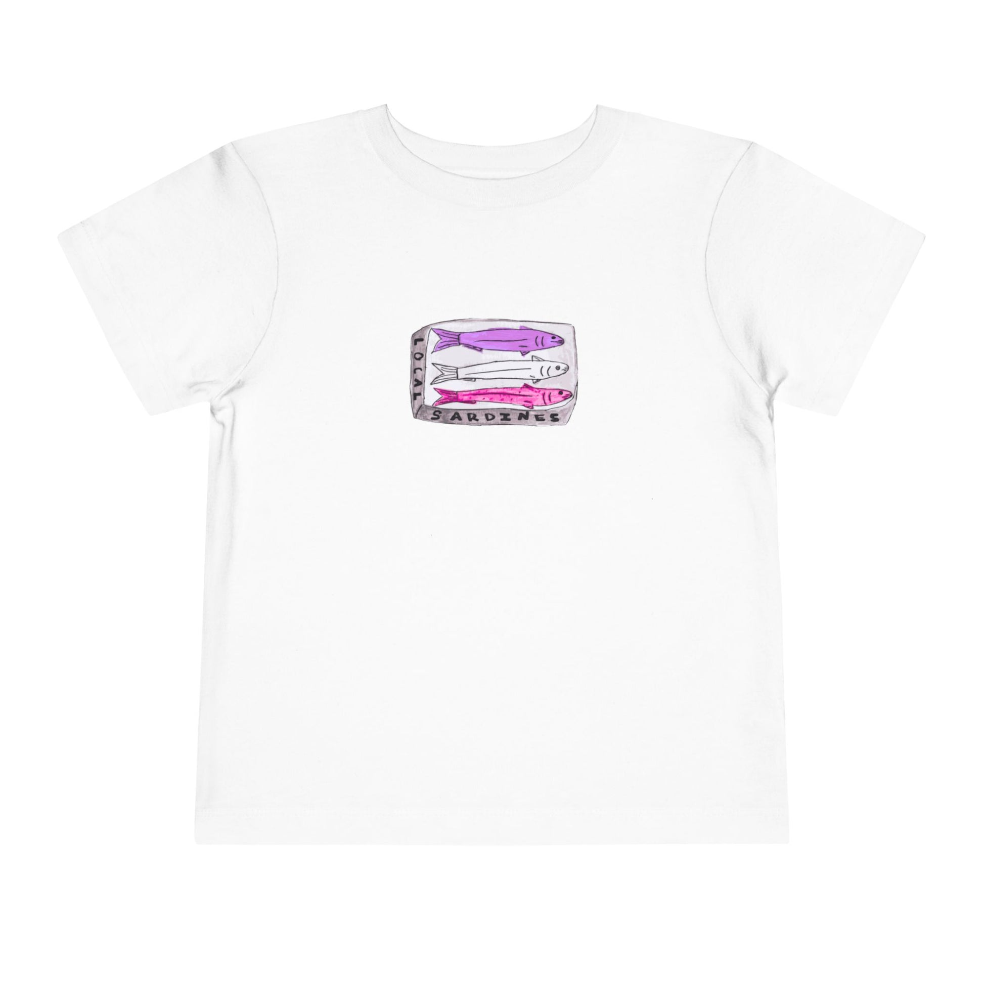 Local Sardines - Toddler Tee - 100% Cotton