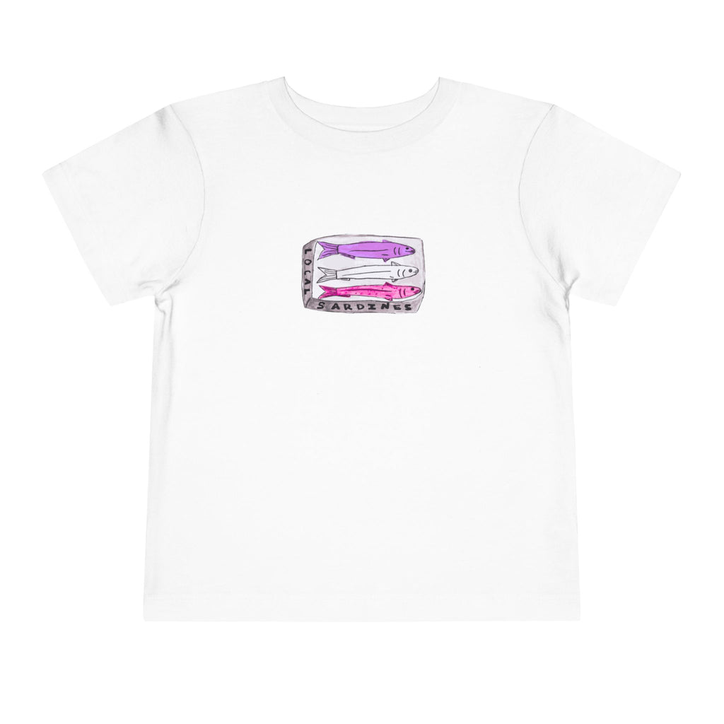 Local Sardines - Toddler Tee - 100% Cotton