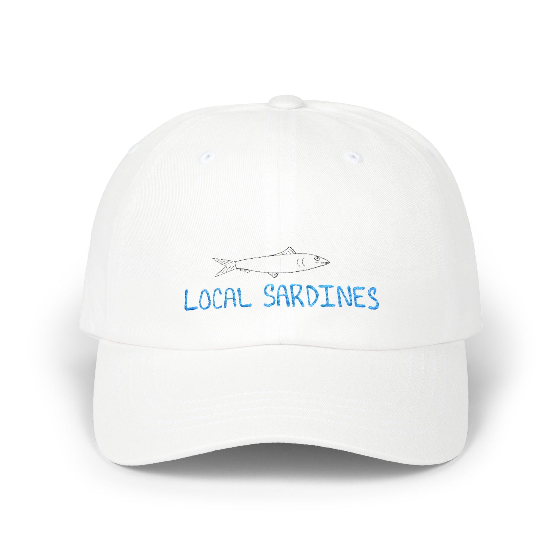 Local Sardines - Embroidered Dad Hat - 100% Cotton