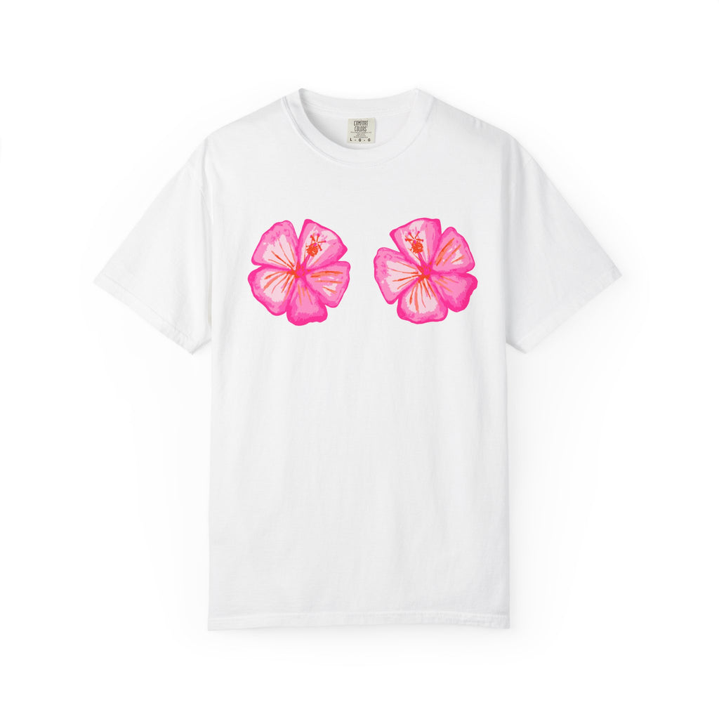 Aloha Hibiscus - Adult Tee - 100% Cotton