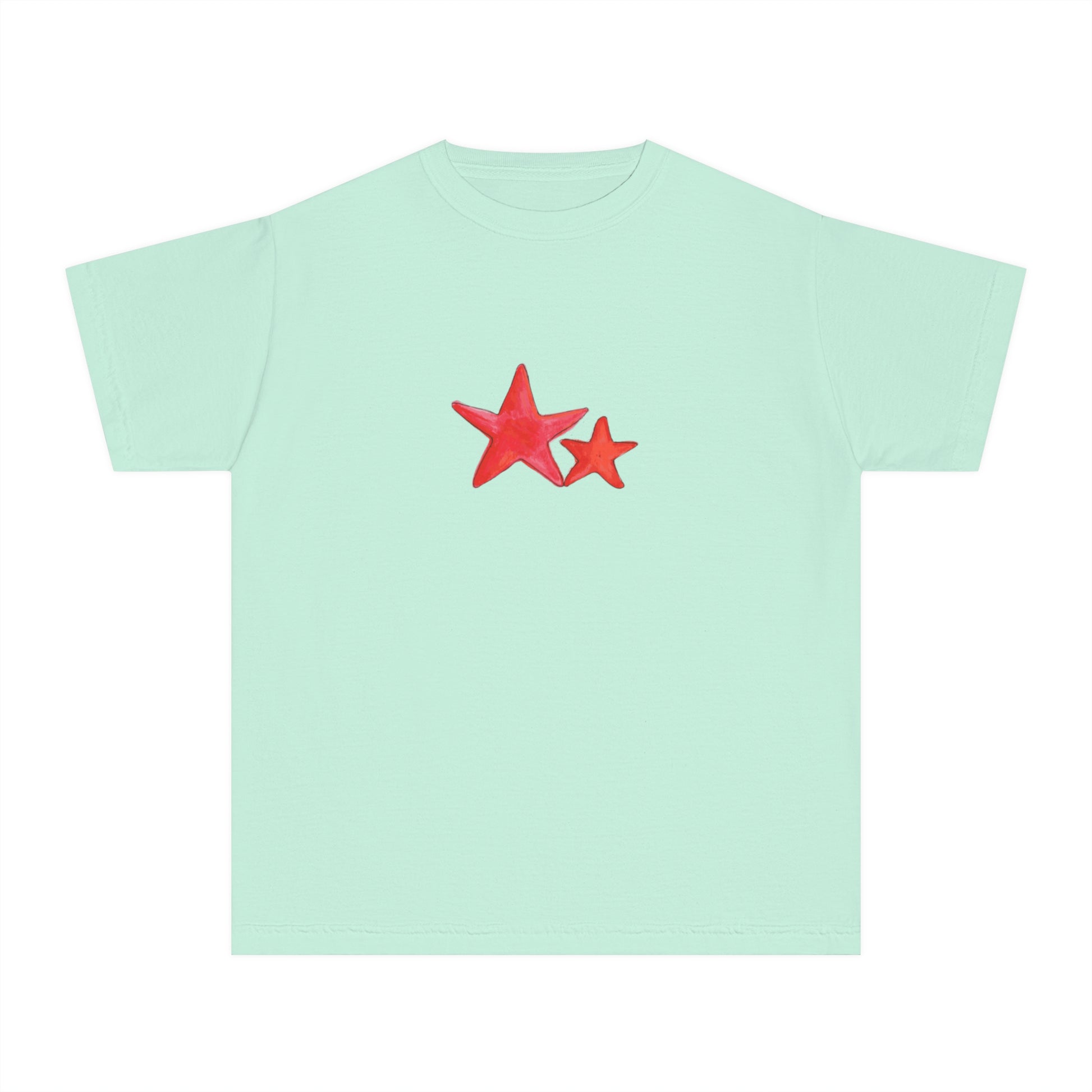 Starry Red - Kid's Tee - 100% Cotton