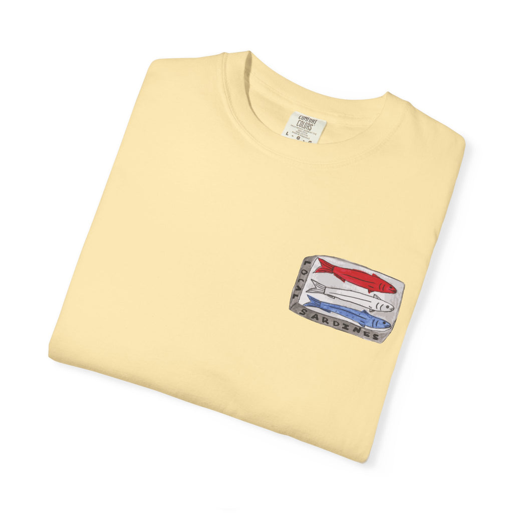 Local Sardines - Americana  - Adult Tee - 100% Cotton