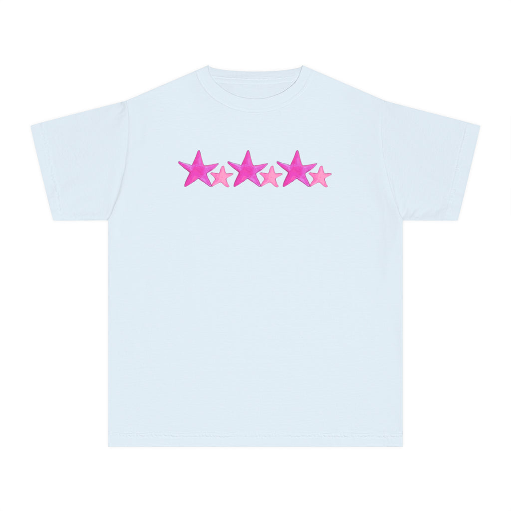 Starry Pink - Kid's Tee - 100% Cotton