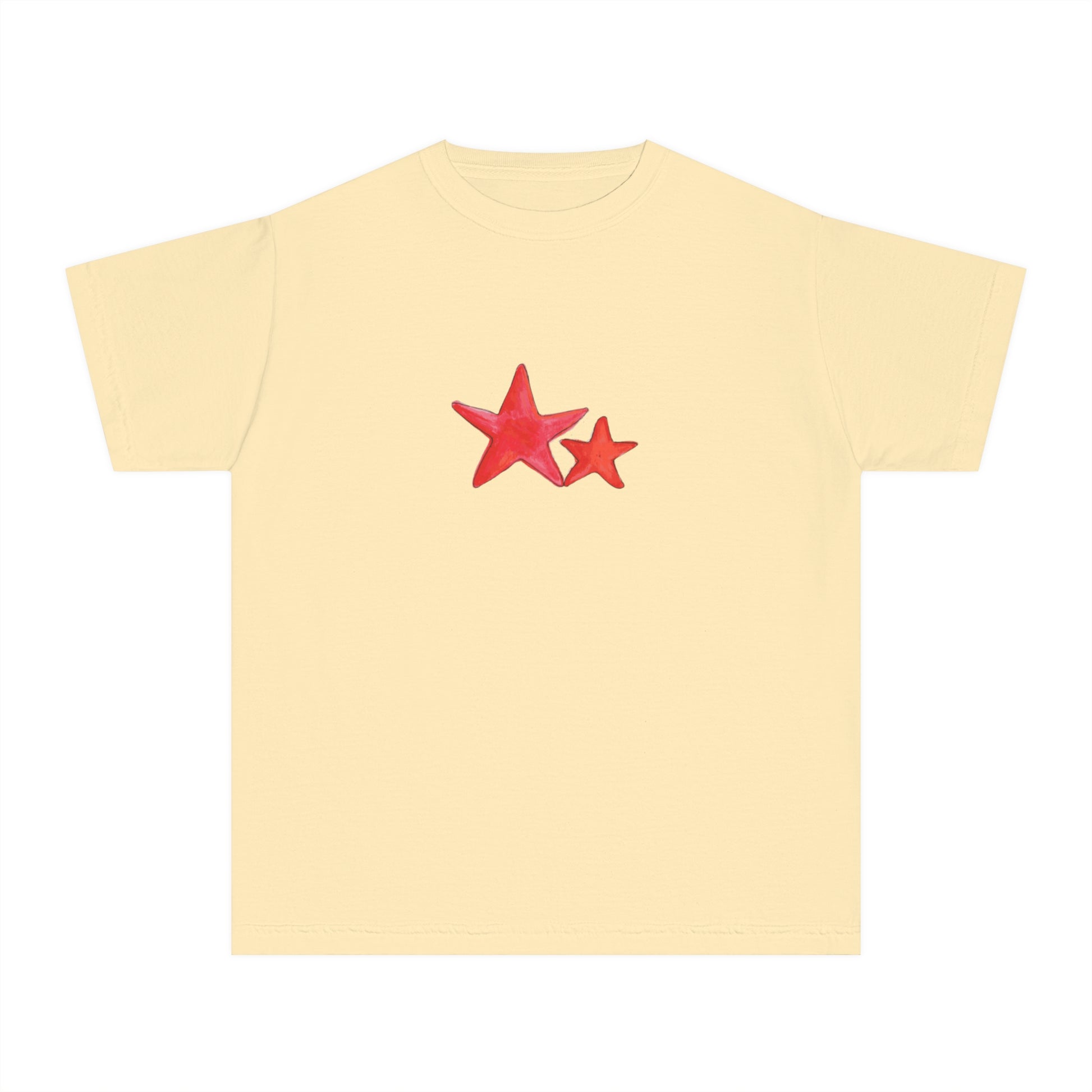 Starry Red - Kid's Tee - 100% Cotton