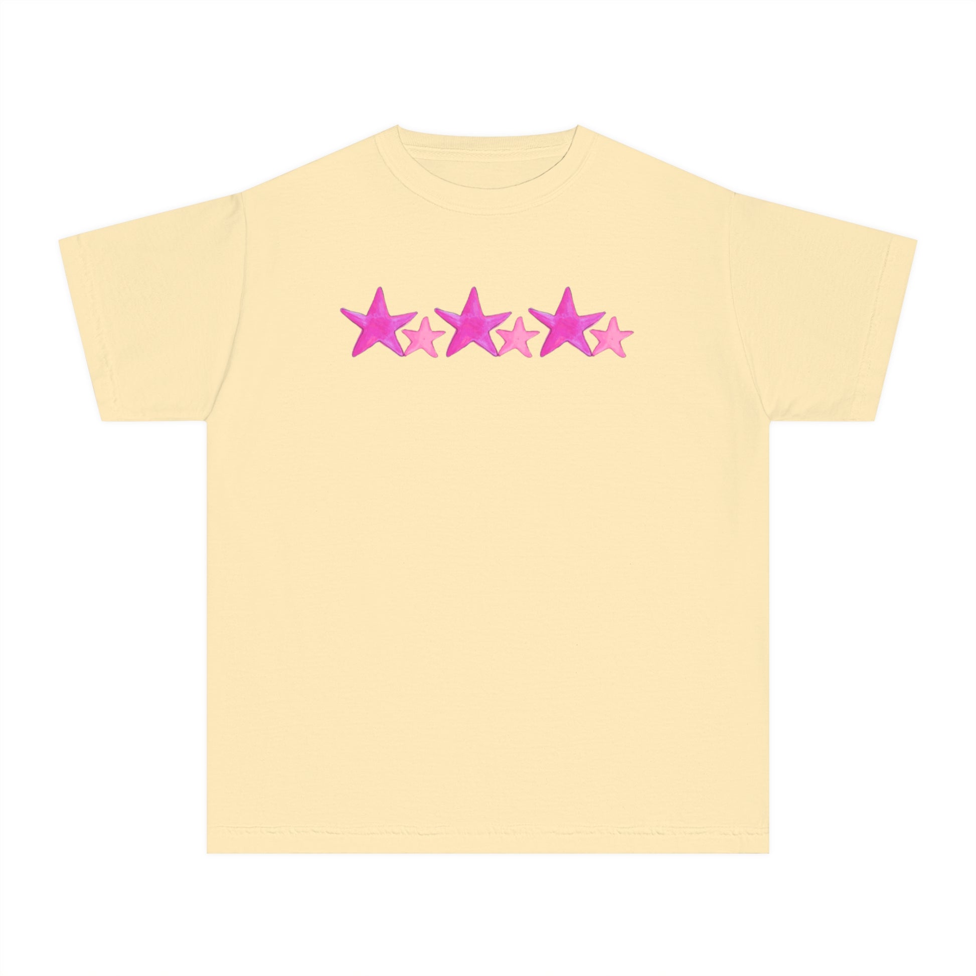 Starry Pink - Kid's Tee - 100% Cotton