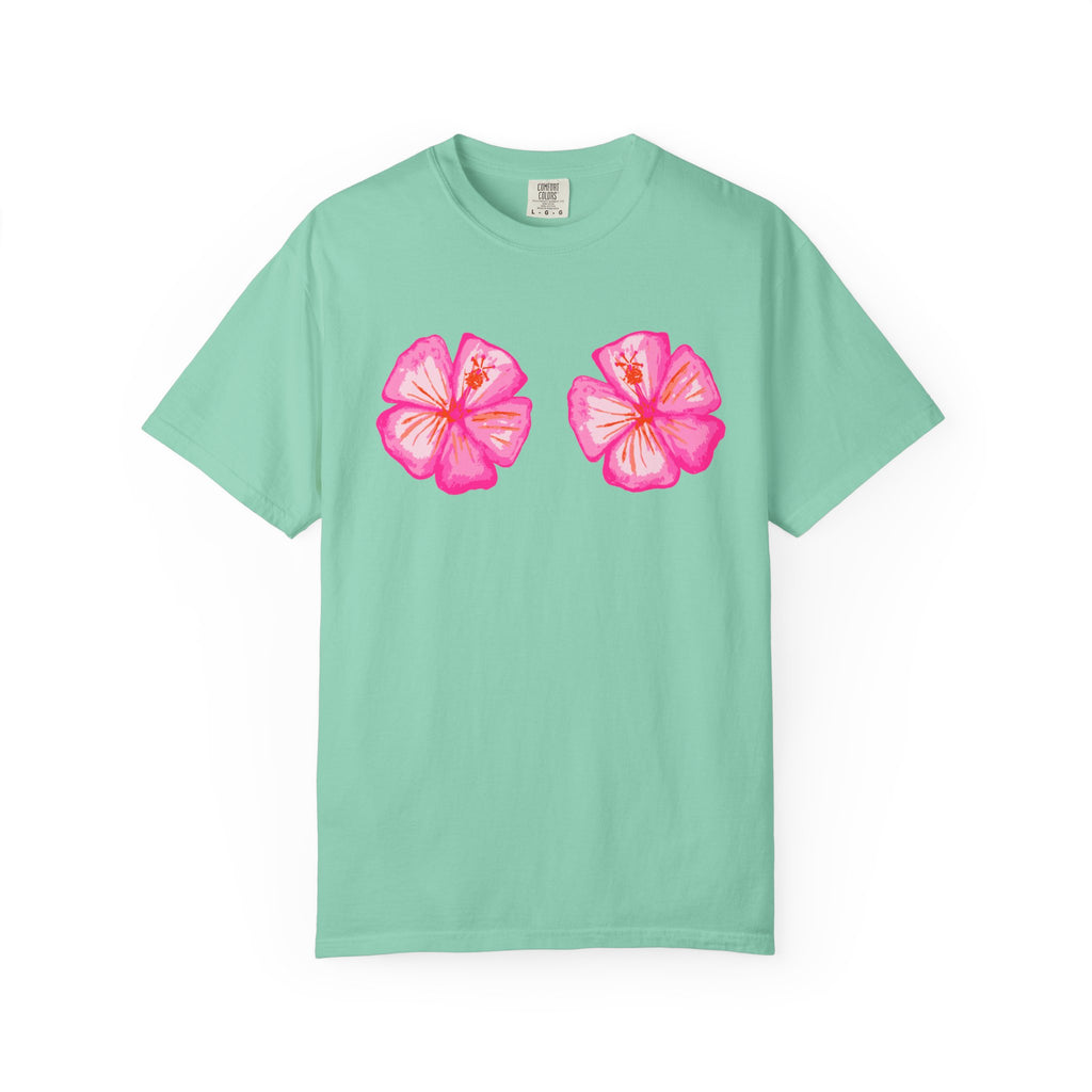 Aloha Hibiscus - Adult Tee - 100% Cotton