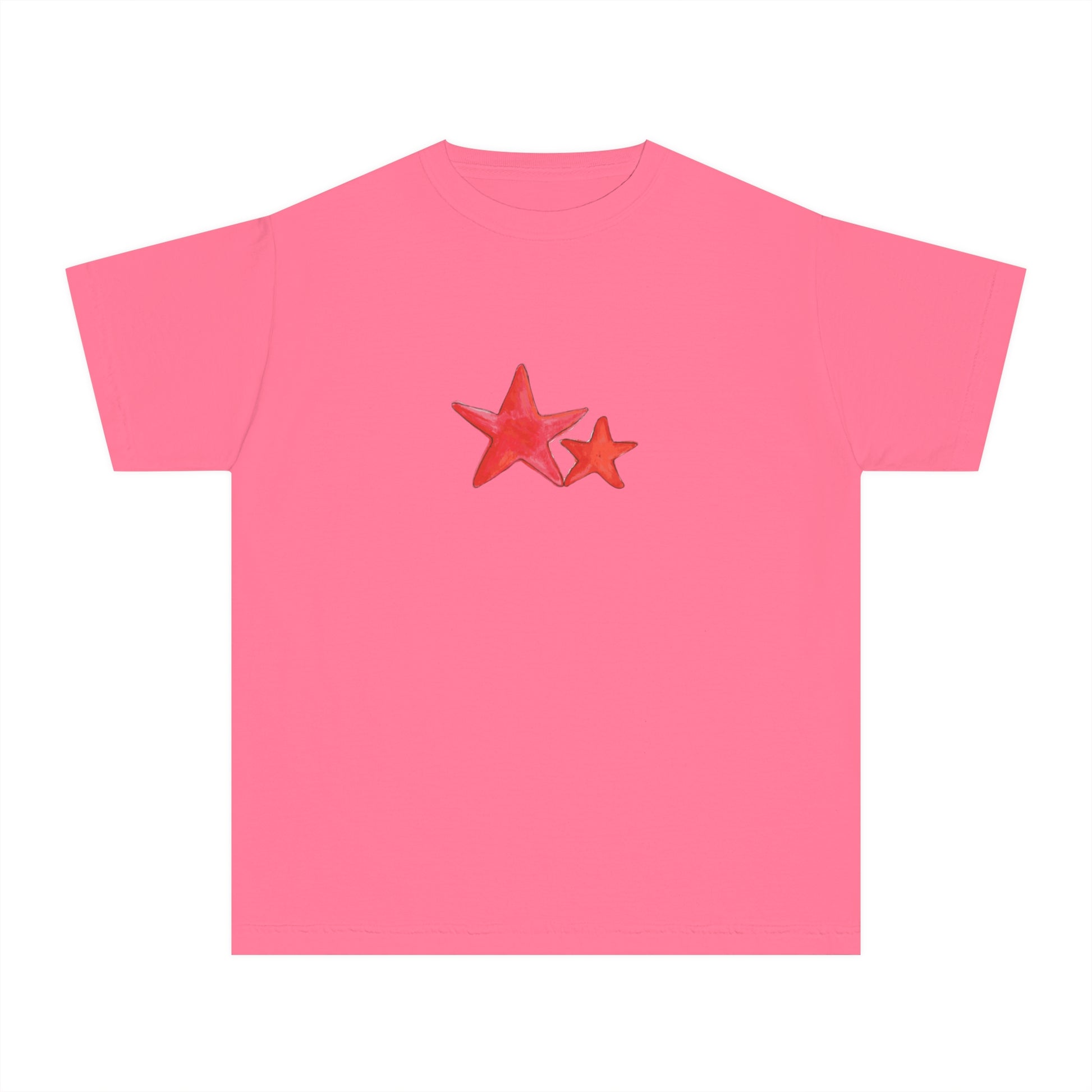 Starry Red - Kid's Tee - 100% Cotton