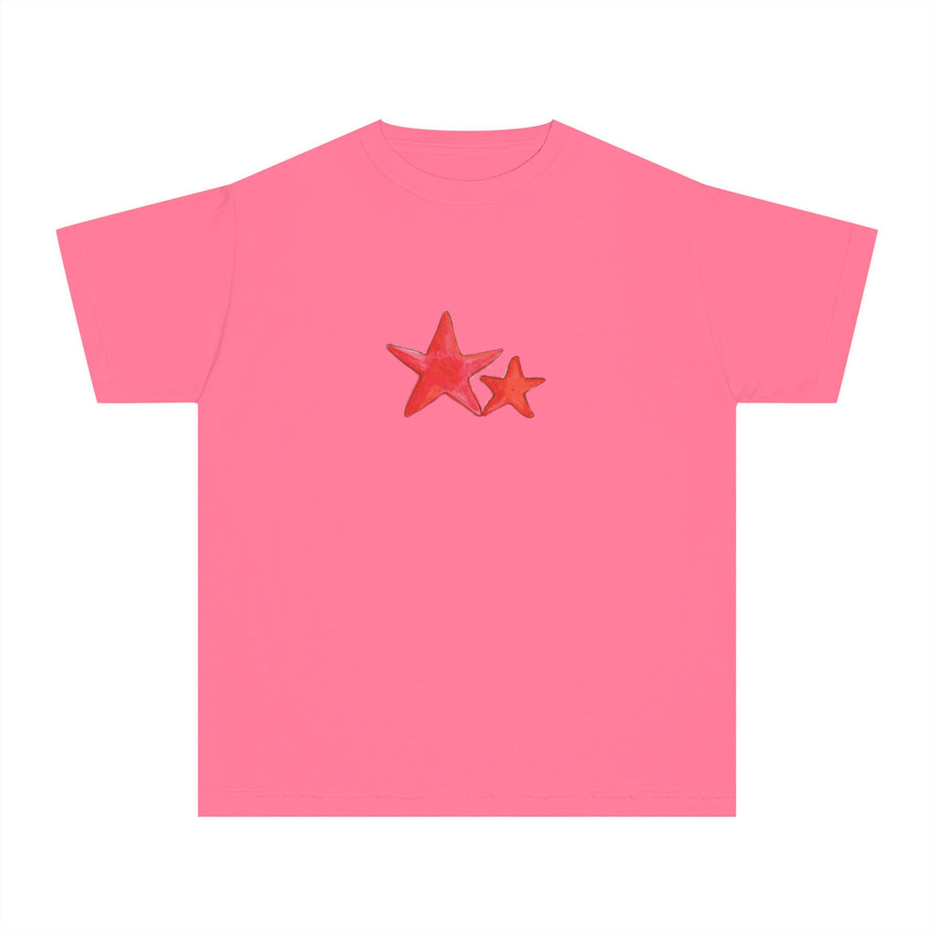 Starry Red - Kid's Tee - 100% Cotton