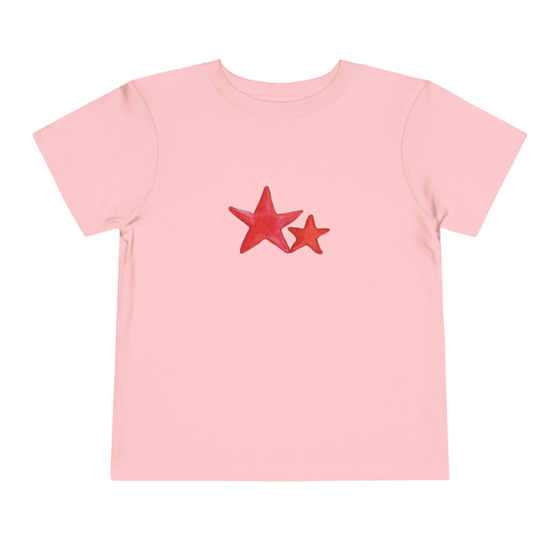 Starry Red - Toddler Tee - 100% Cotton